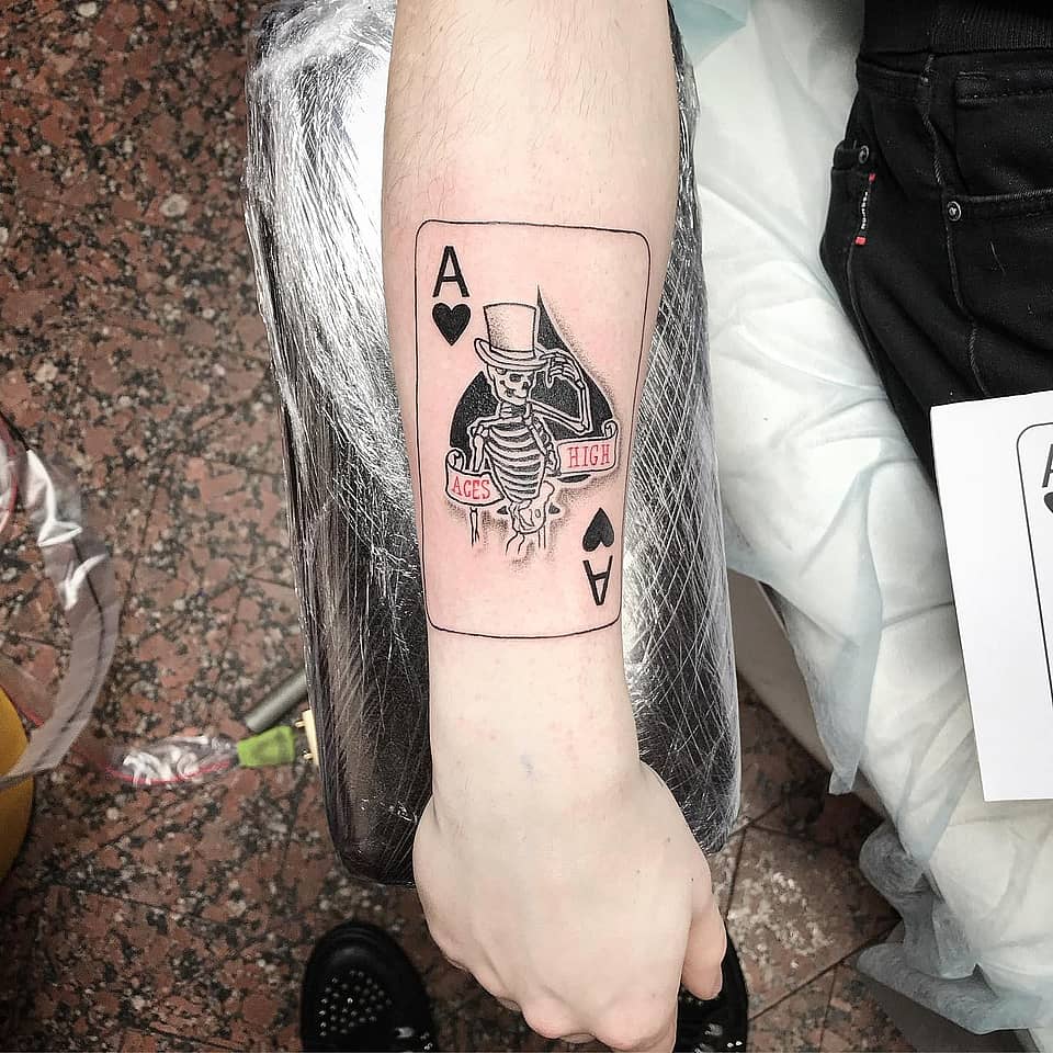 Aces High — Ace of Spades Skeleton