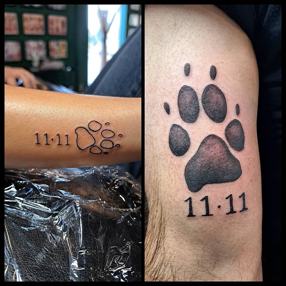 11:11 Pawprint Tribute
