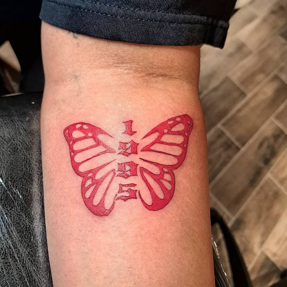 1995 Red Butterfly