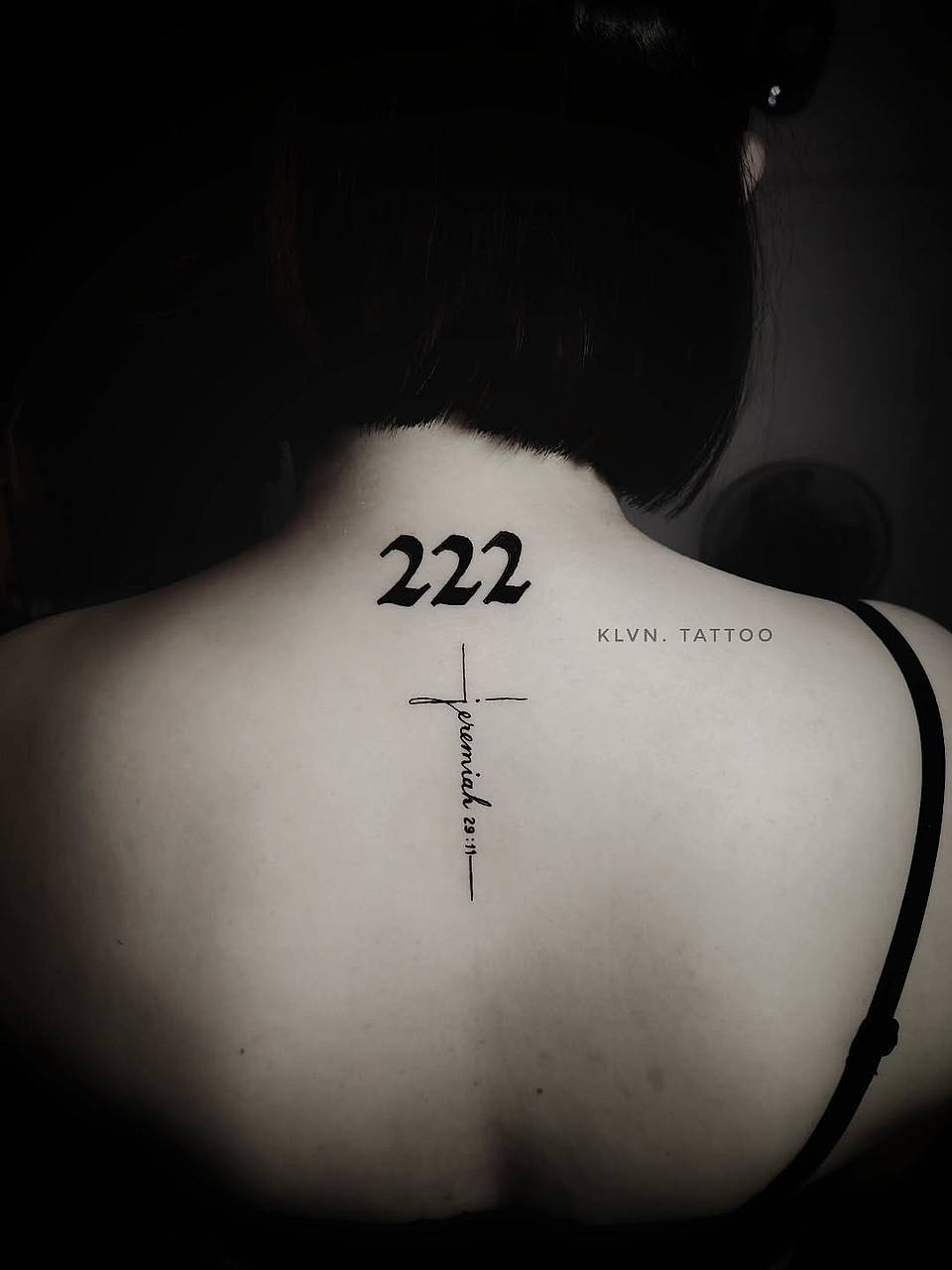 222 with Jeremiah 29:11 Cross
