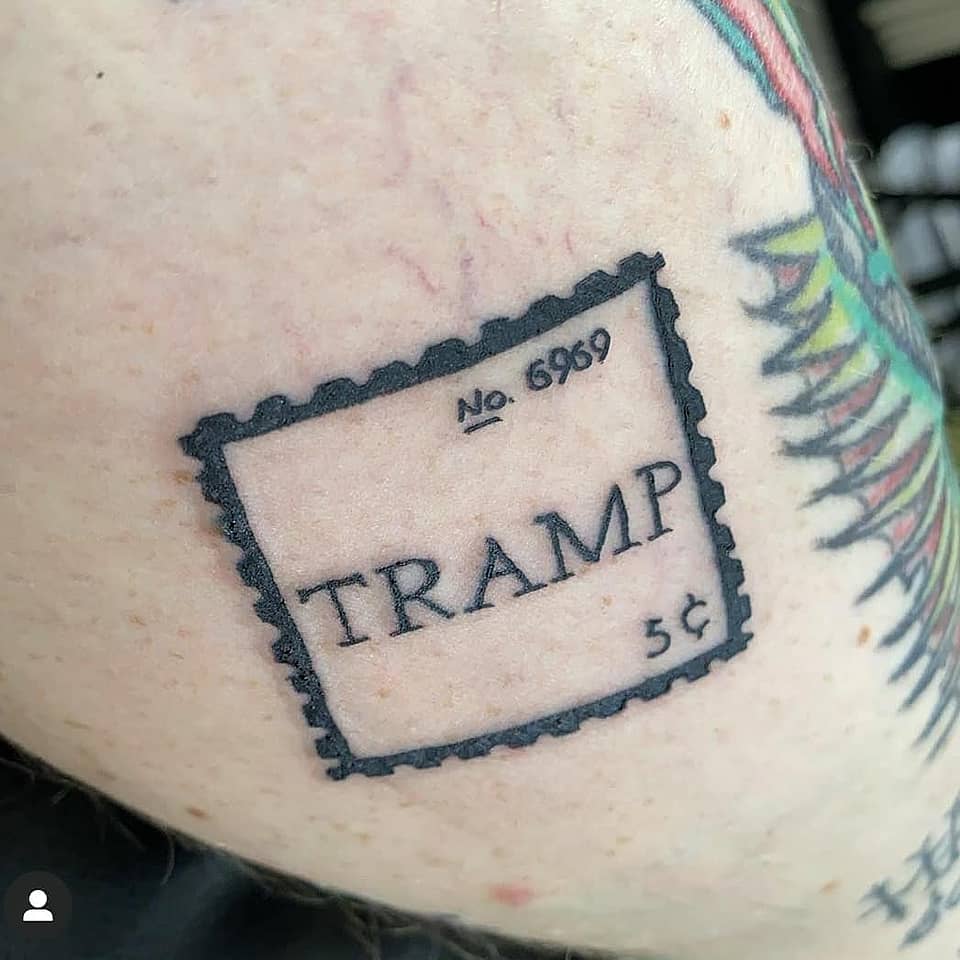5¢ Tramp Postage