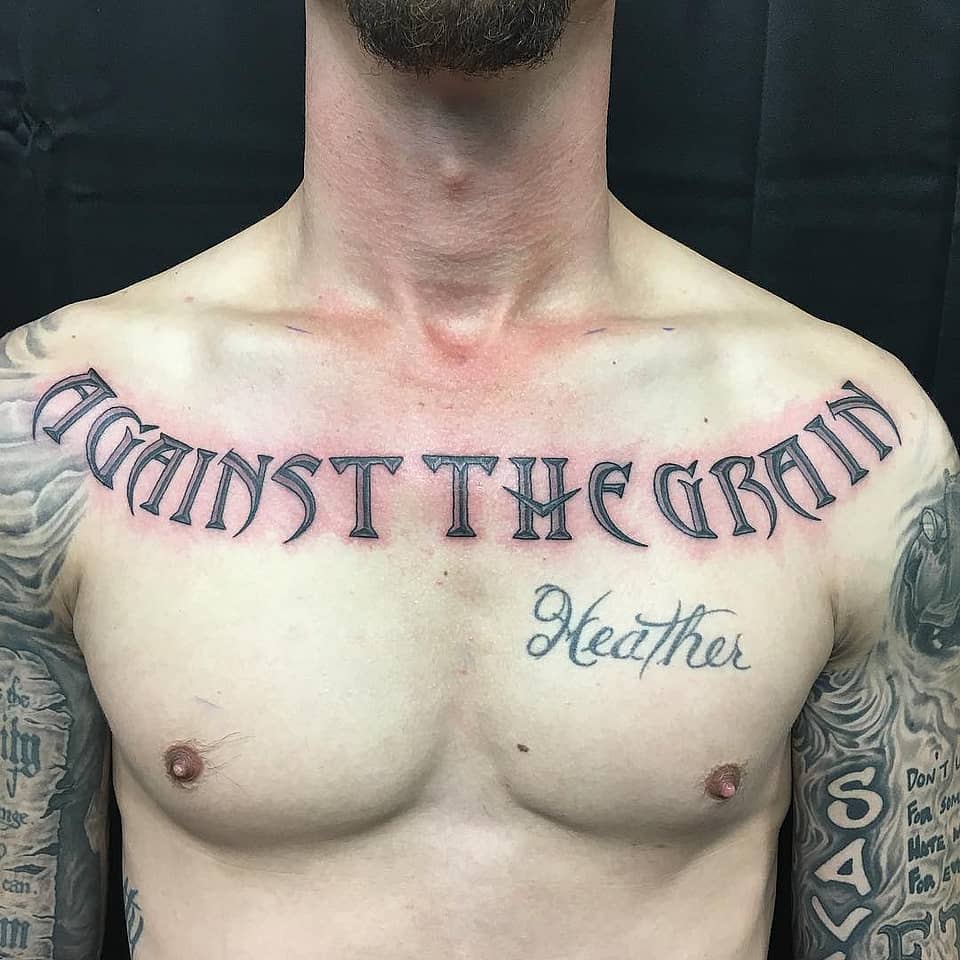 Against the Grain Blackletter