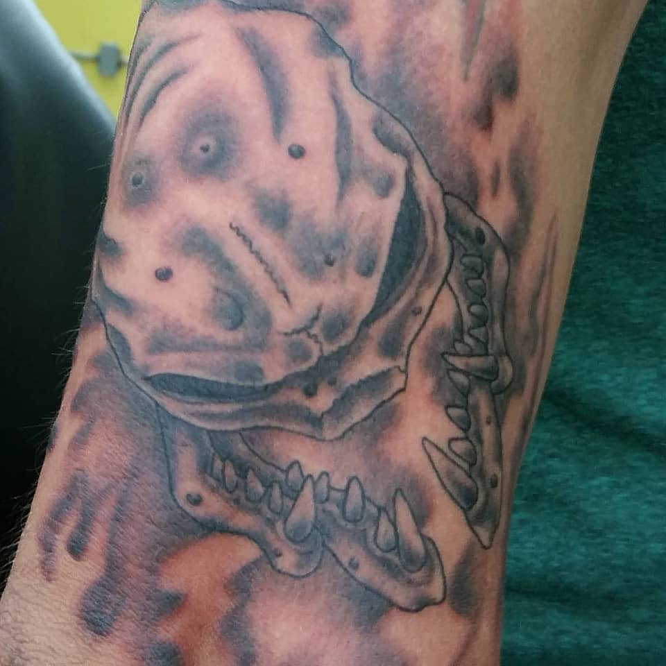 Alien Predator Skull