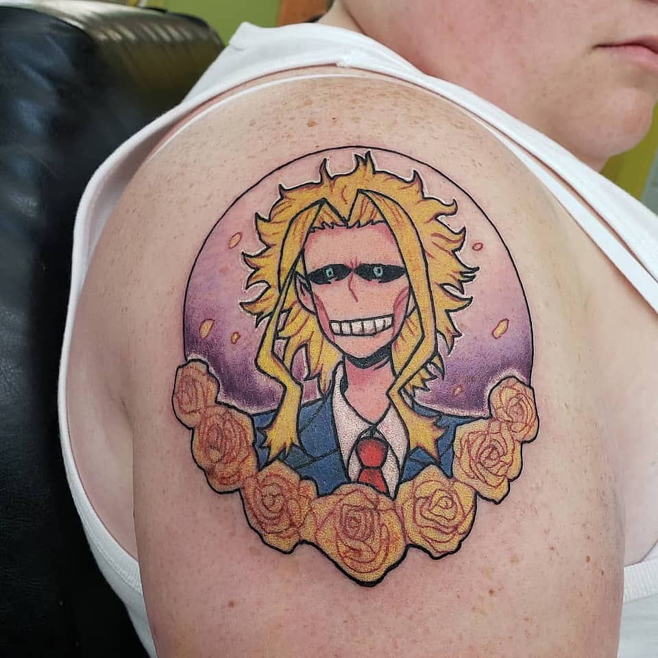 All Might Rose Emblem