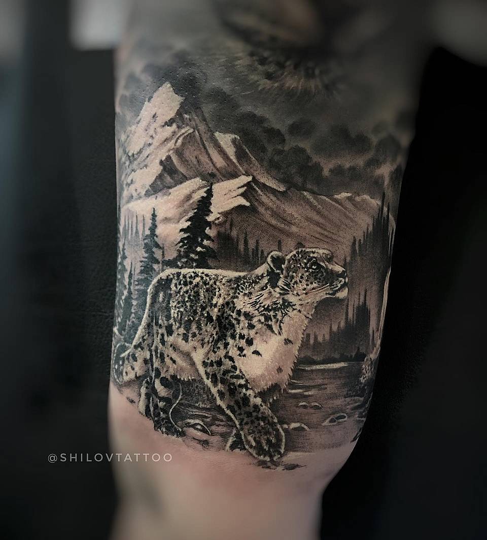 Alpine Ghost: Snow Leopard Realism