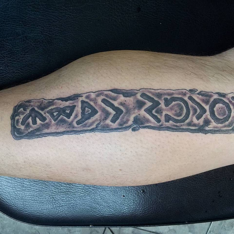 Ancient Rune Tablet Band