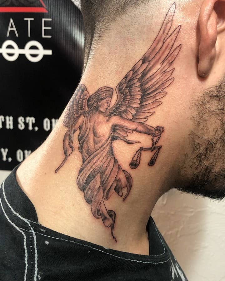 Angel of Justice Neck Piece
