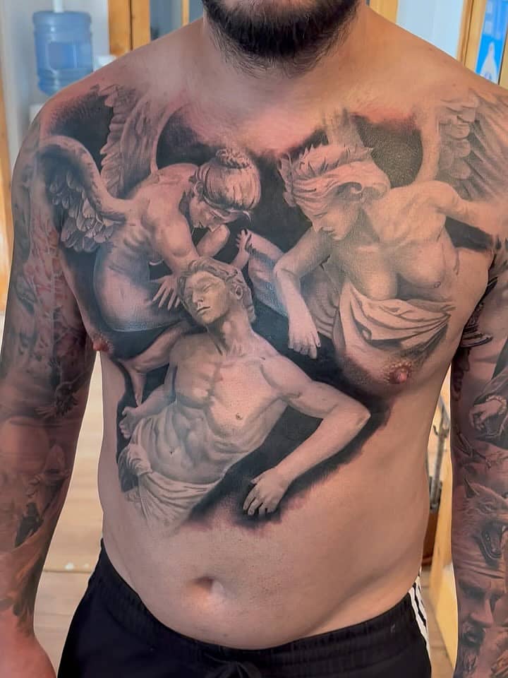 Angelic Sculptural Chestpiece