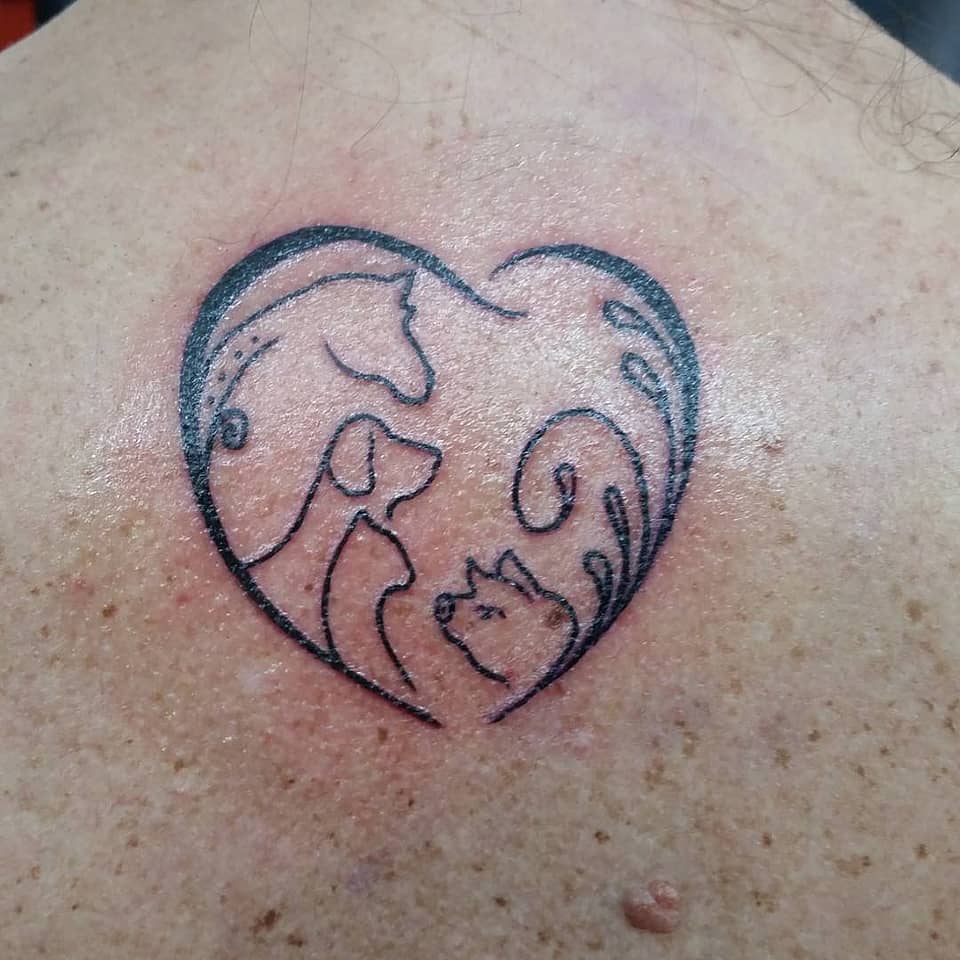 Animal Love Heart