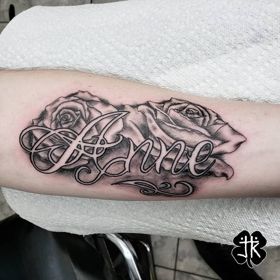 Anne Script Rose Tribute
