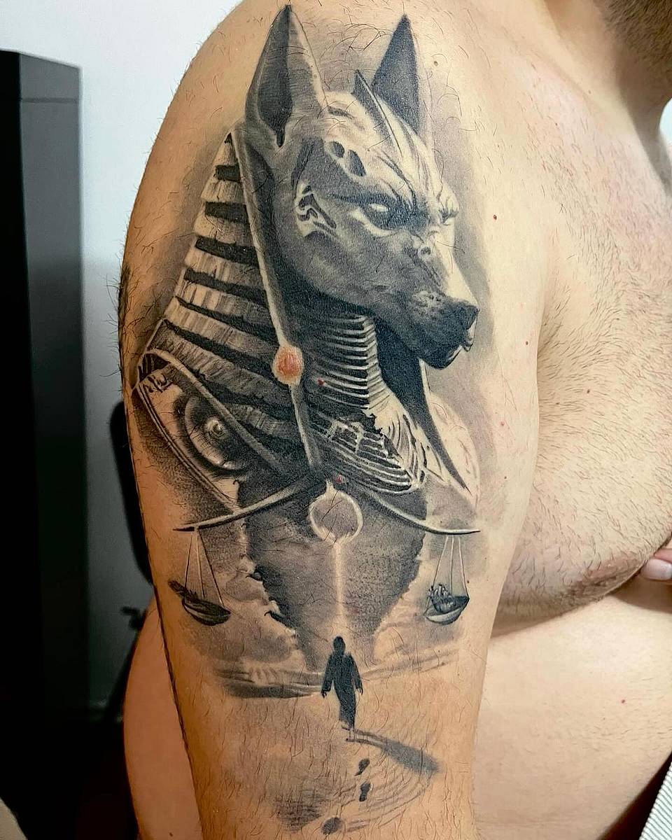 Anubis and the Scales of Judgment