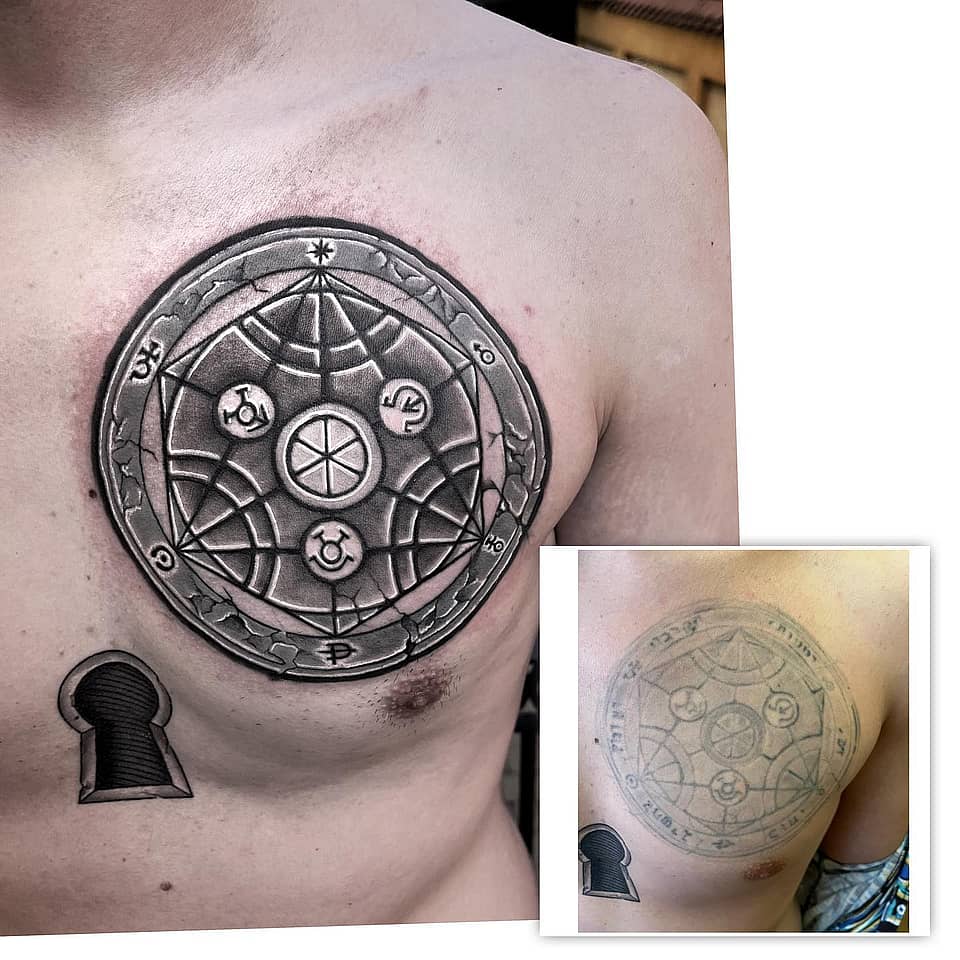 Arcane Transmutation Circle & Keyhole