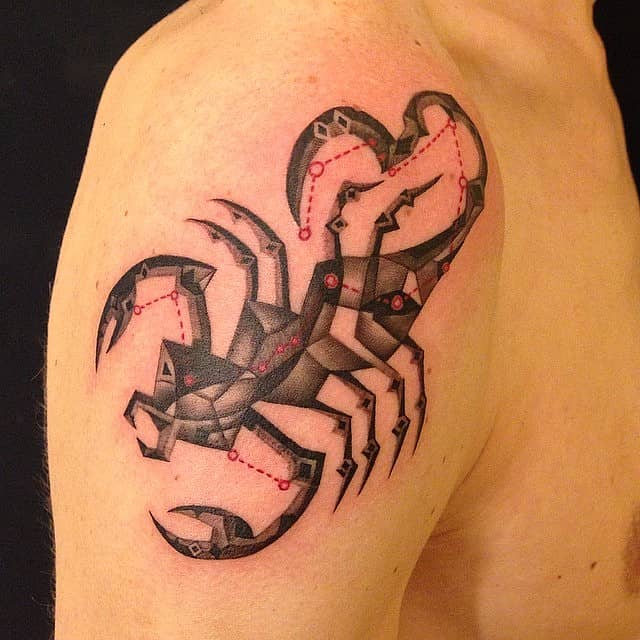 Armored Geometric Scorpio