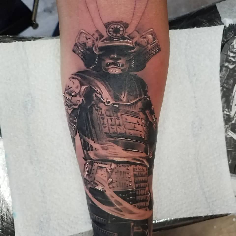 Armored Samurai Warrior
