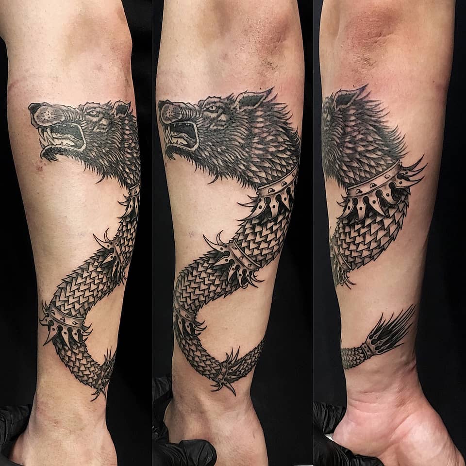 Armored Wolf Serpent