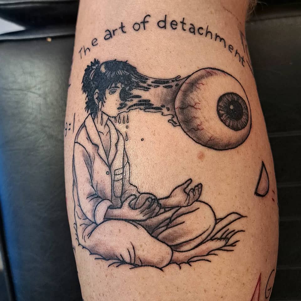 Art of Detachment Eye Meditation
