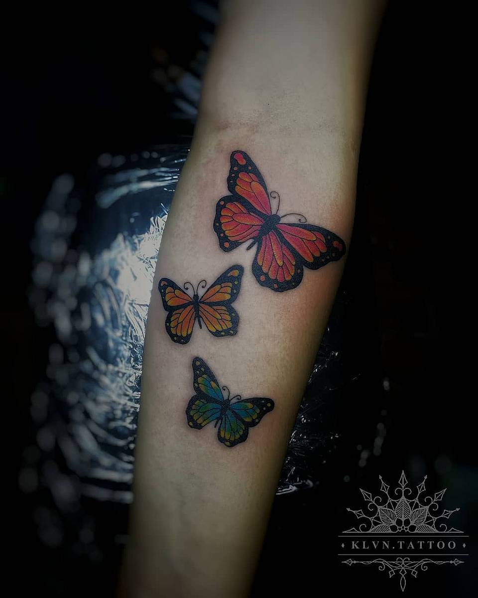 Ascending Butterfly Trio