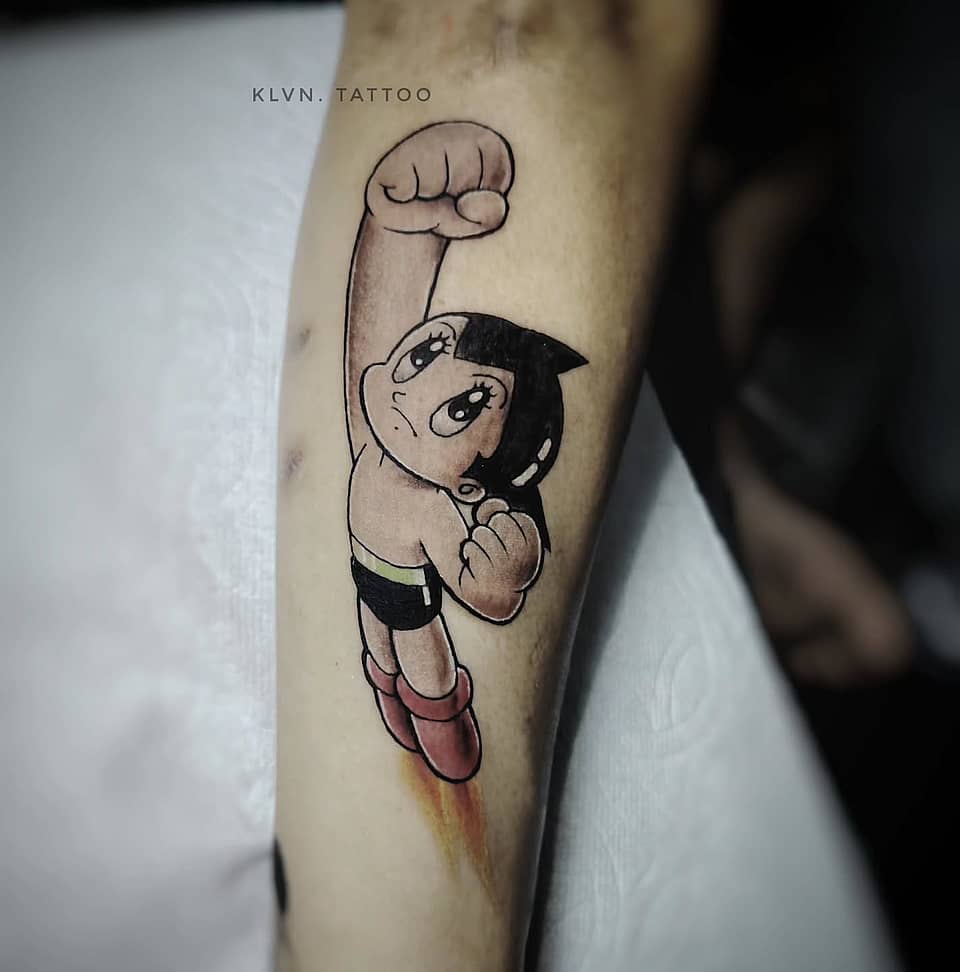 Astro Boy Flying
