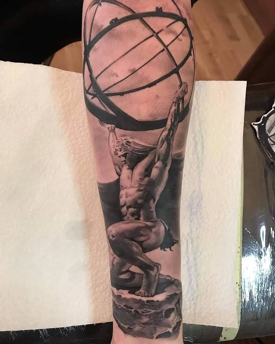 Atlas Bearing the Heavens