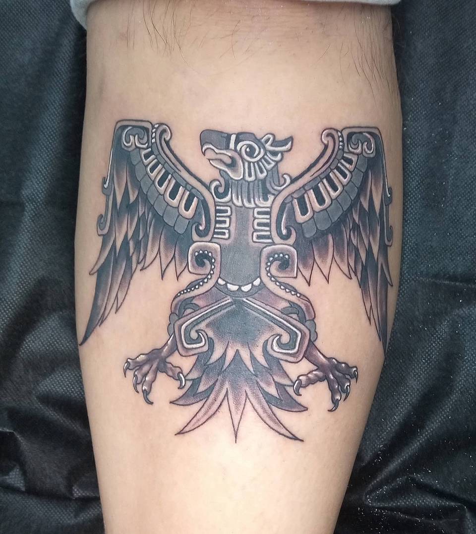 Aztec Eagle Emblem