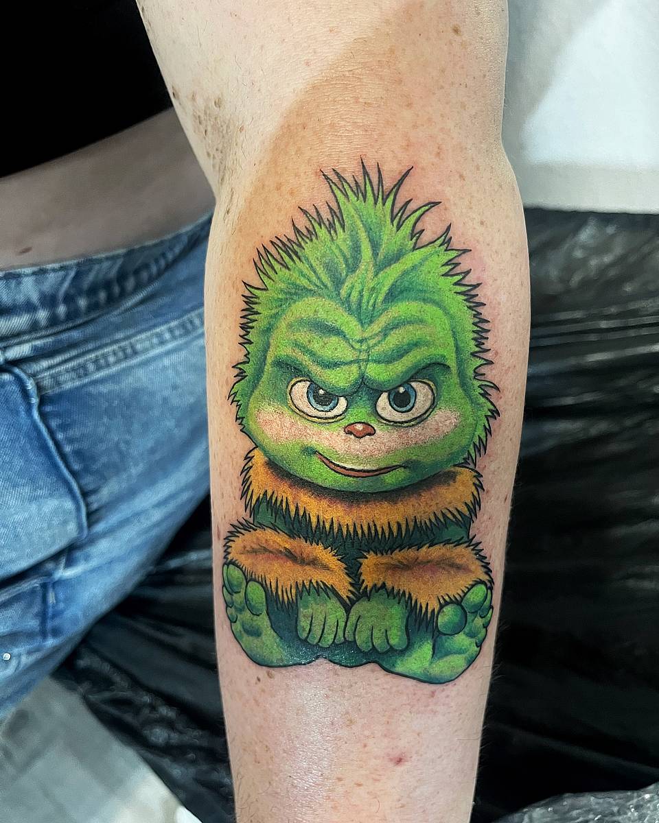 Baby Grinch Portrait
