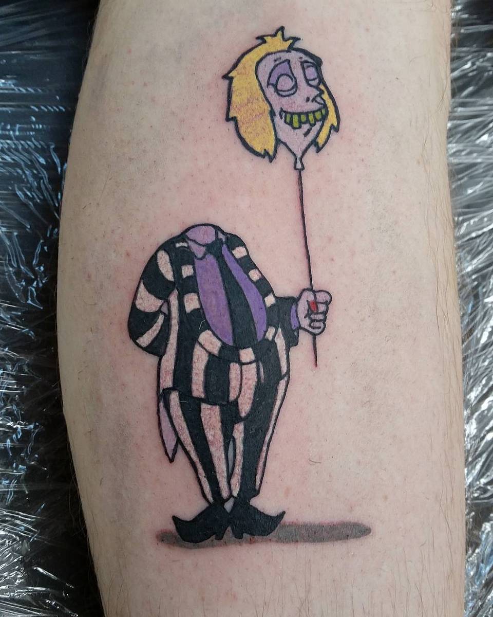 Beetlejuice Balloon Head