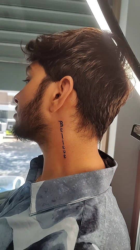 Believe Vertical Script