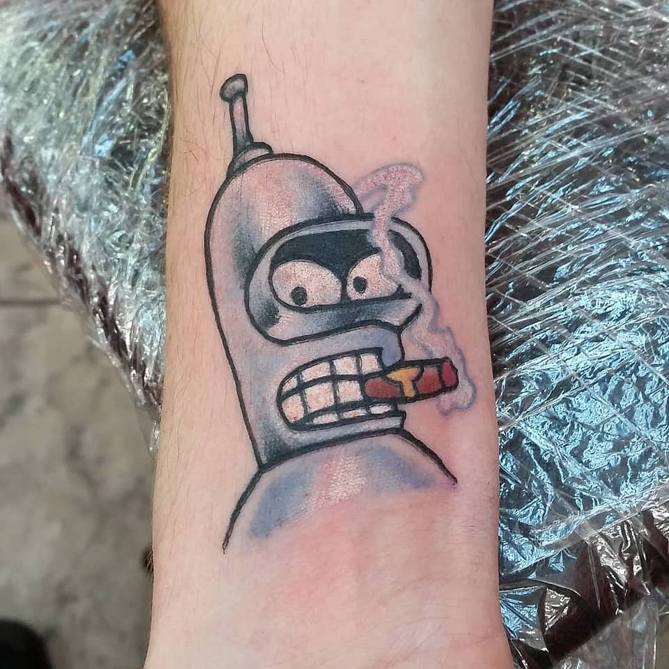 Bender with Cigar
