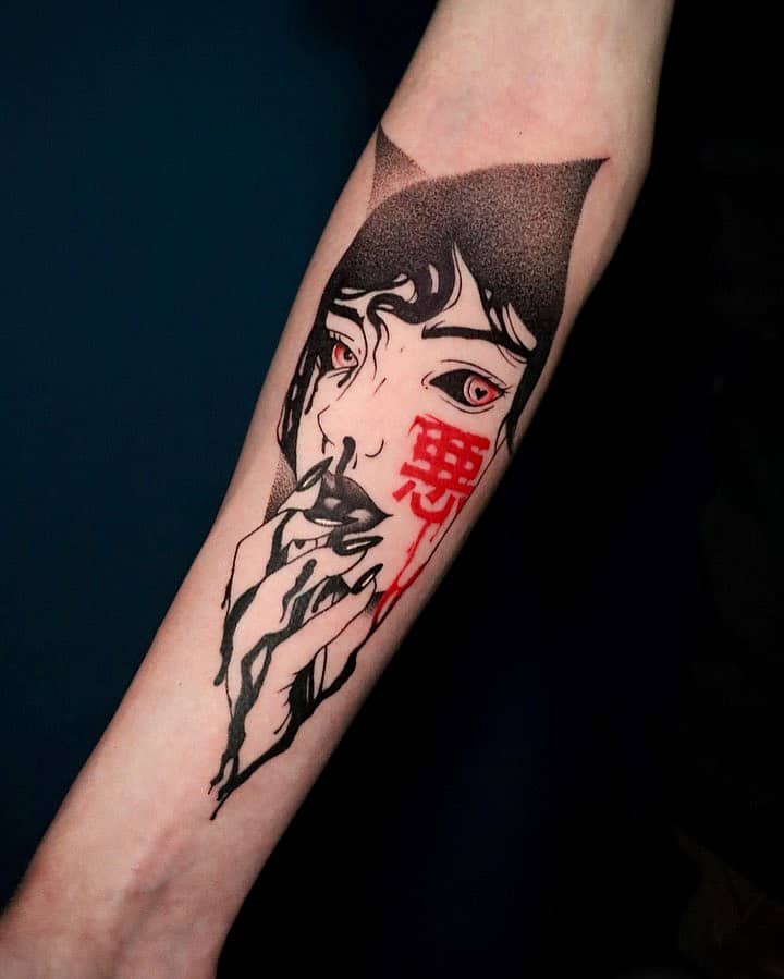 Bleeding '悪' Demon Girl