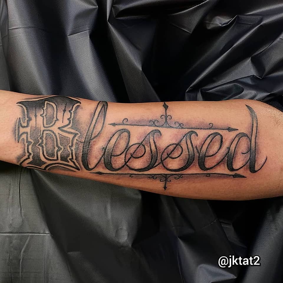 Blessed Gothic Script