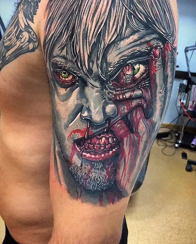 Blood-Soaked Gaze