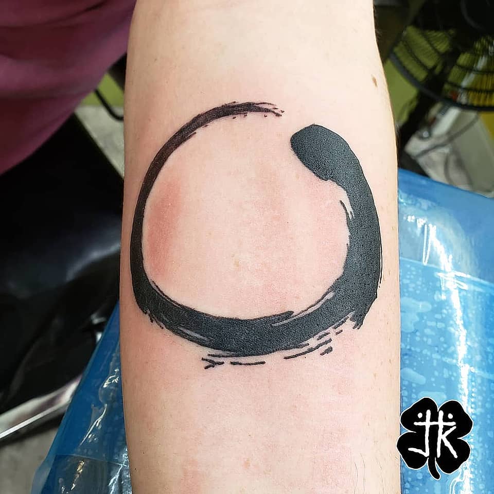 Bold Zen Enso Circle