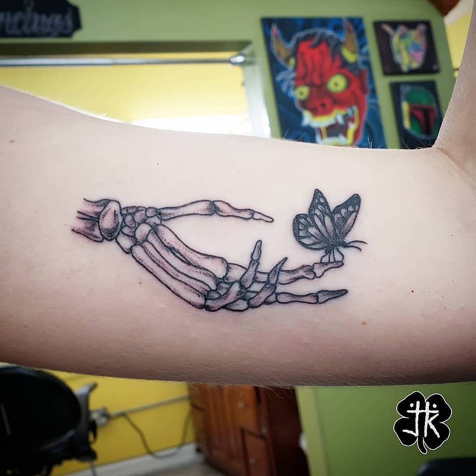 Bones and Butterfly