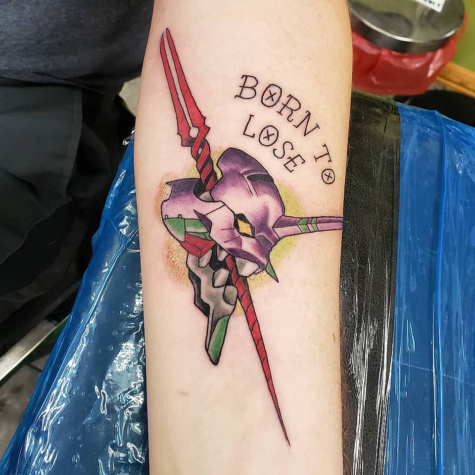 Born to Lose: EVA-01 and the Lance of Longinus