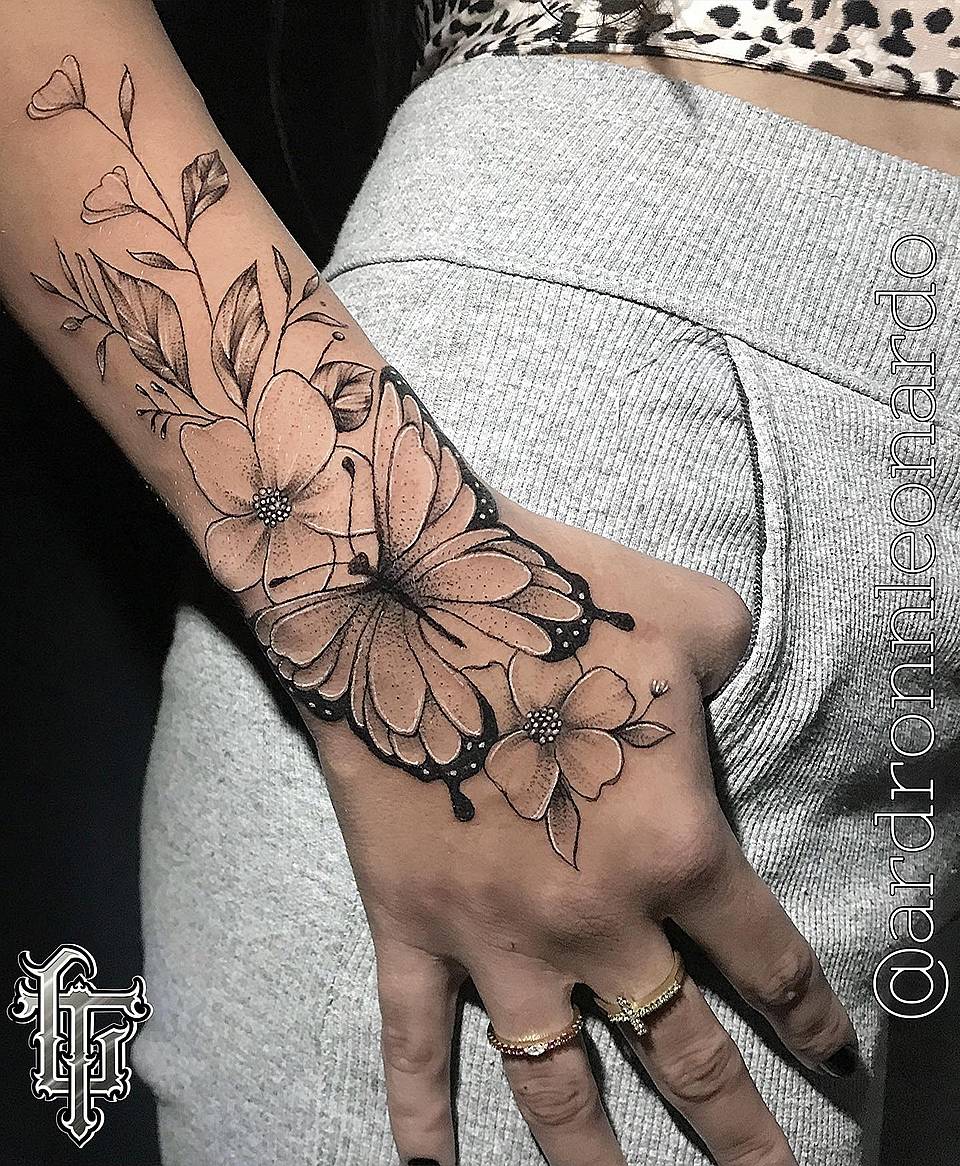 Botanical Butterfly Handpiece