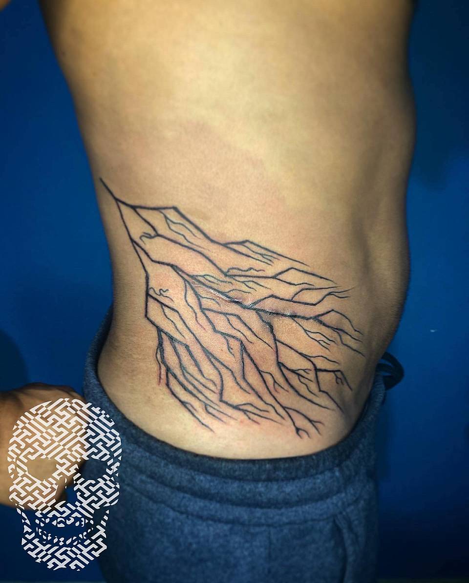 Branching Rift Linework