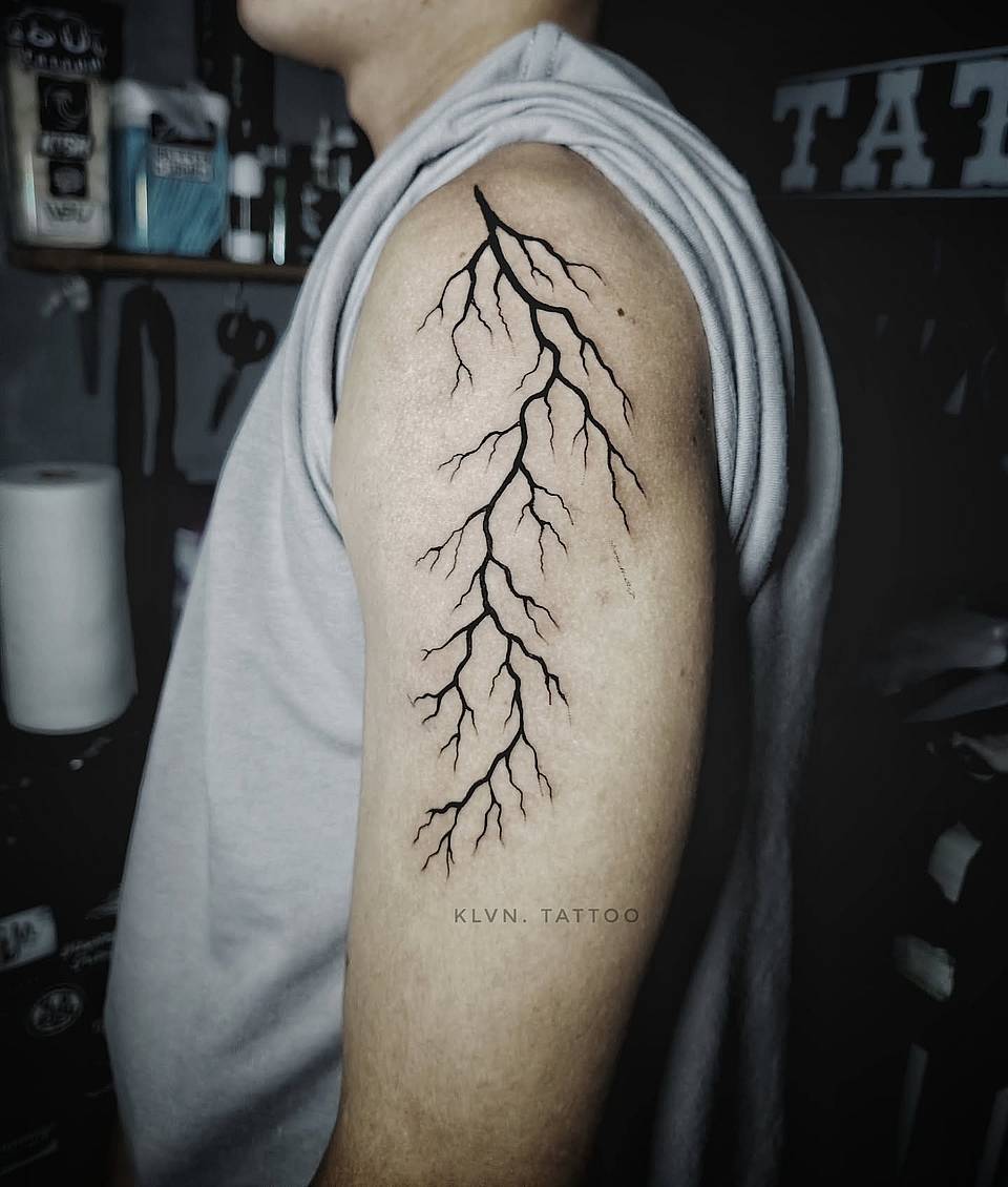 Branching Root Linework