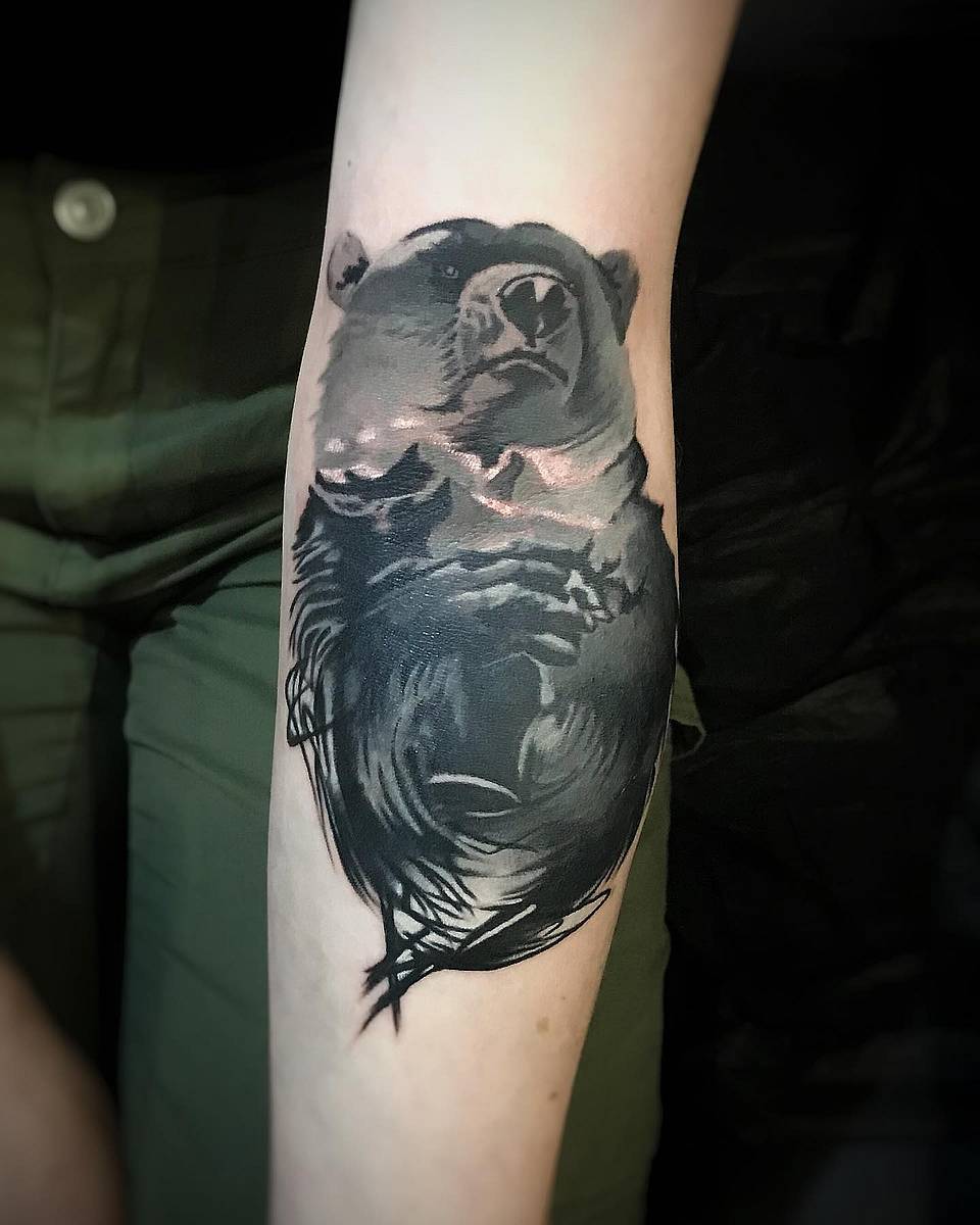 Brushstroke Bear