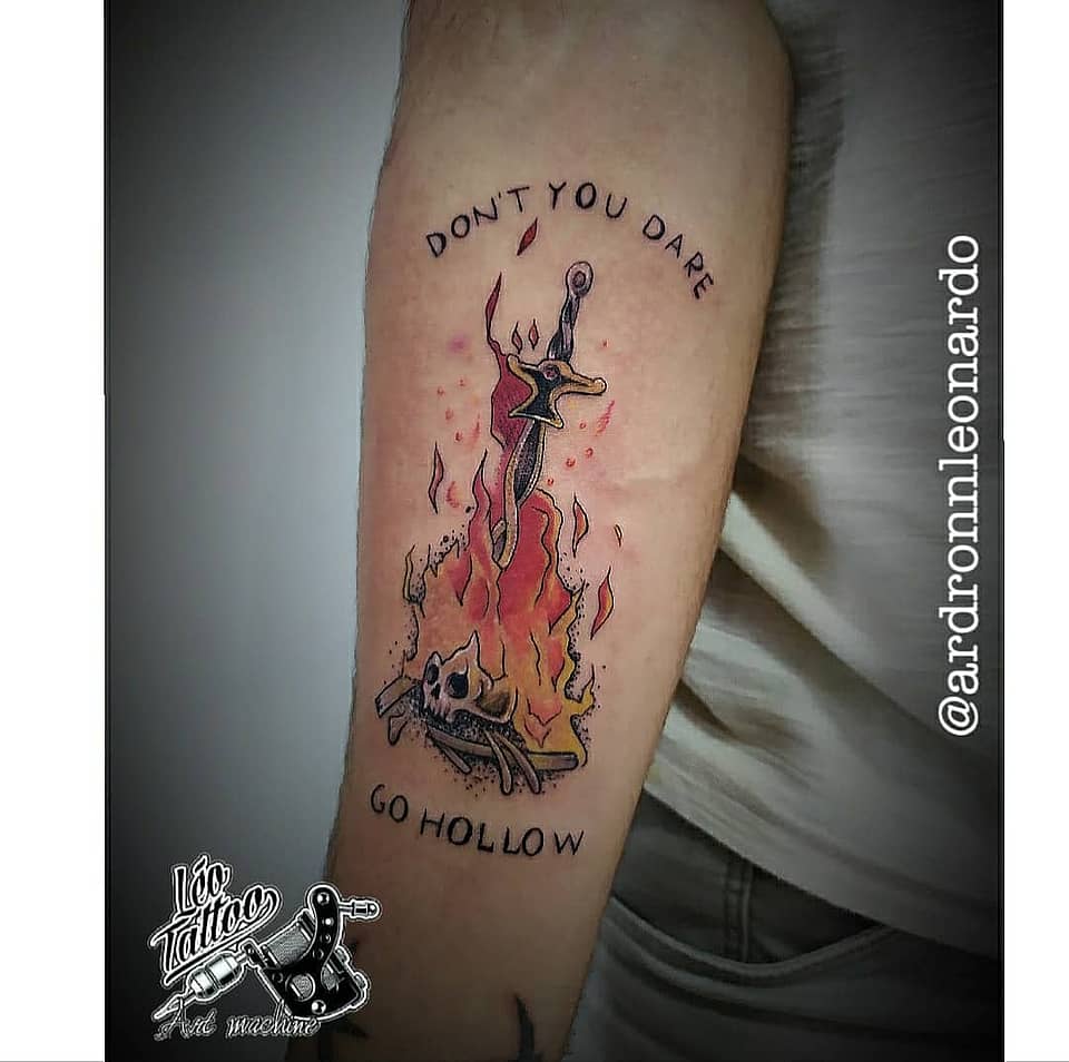 Burning Dagger & Skull — "Don't You Dare Go Hollow"