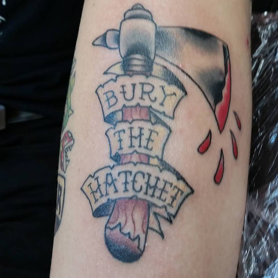 Bury the Hatchet Banner