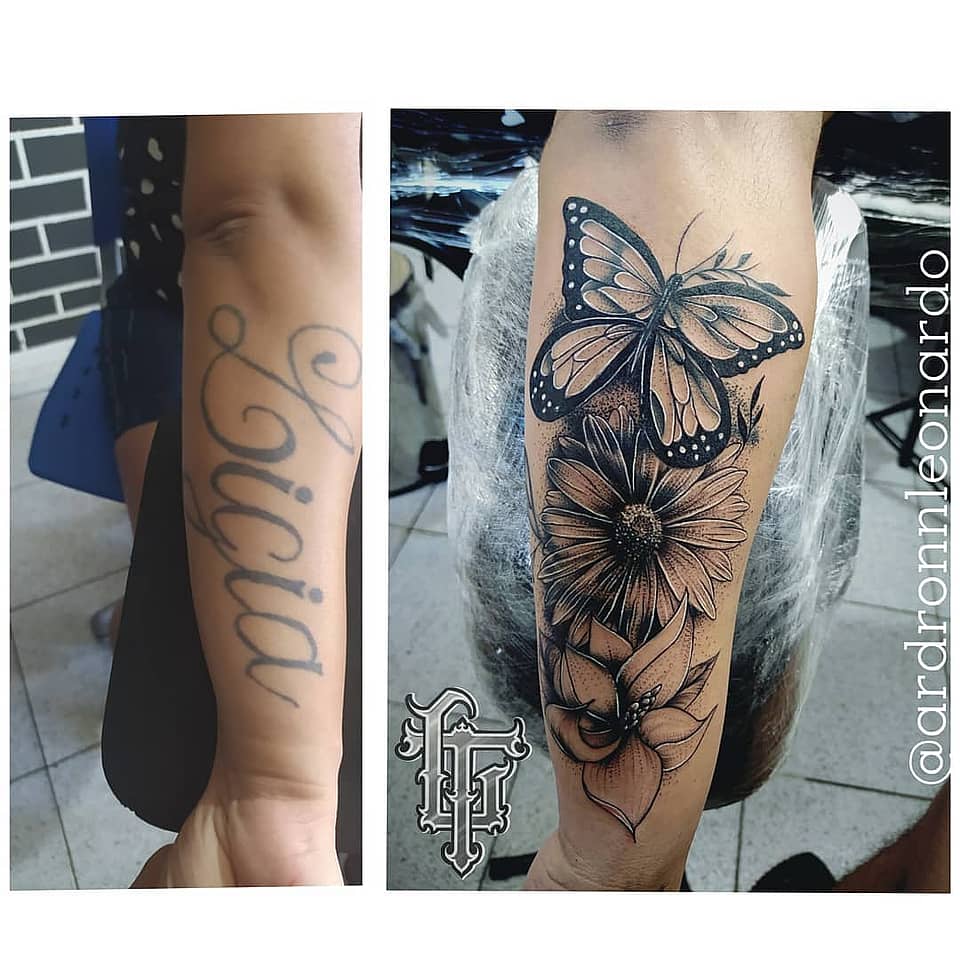 Butterfly & Blooms Cover-Up