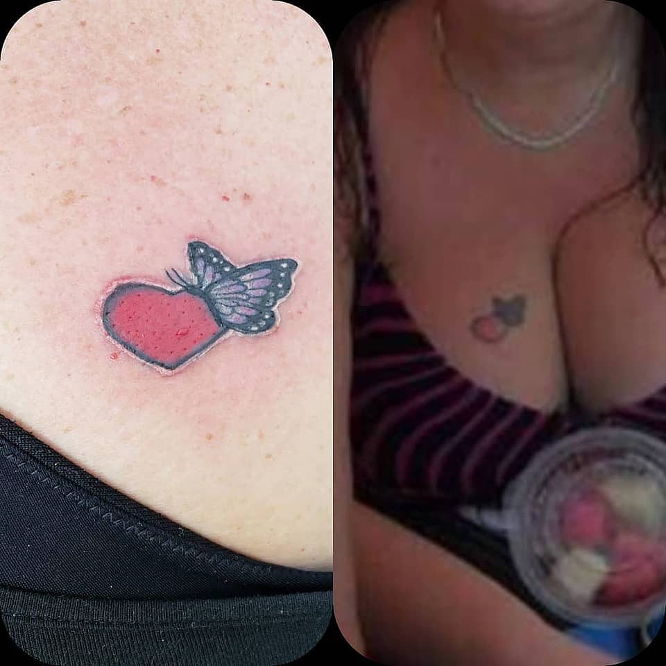 Butterfly-Kissed Heart