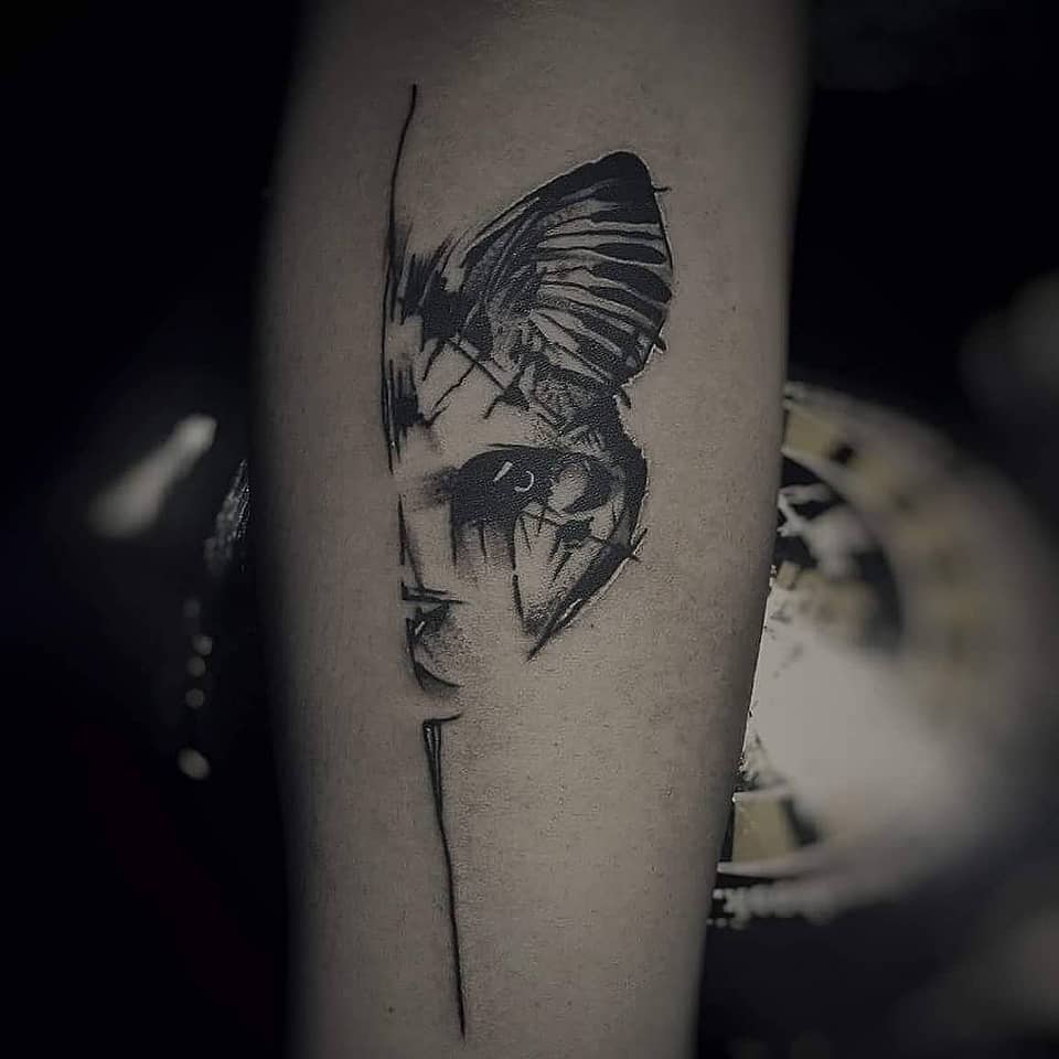 Butterfly Metamorphosis Portrait
