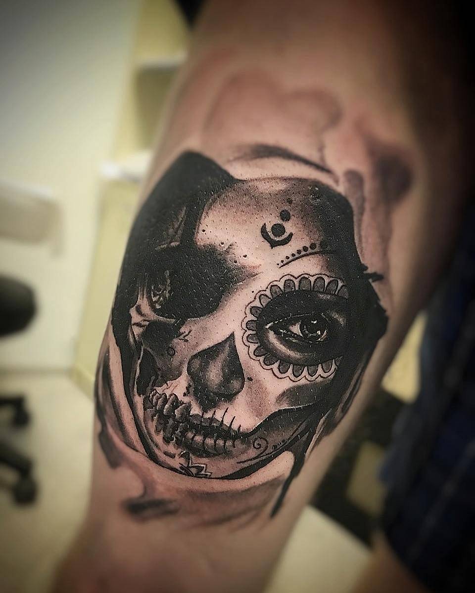 Calavera Gaze Portrait