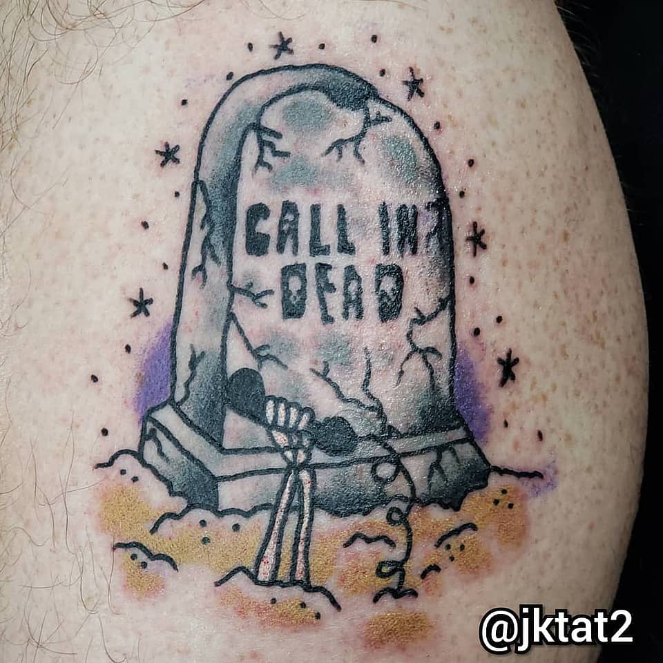 Call In Dead Gravestone