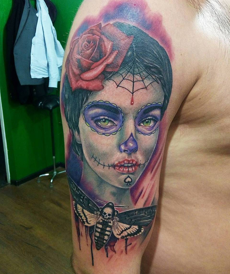 Catrina and the Death's-Head Moth