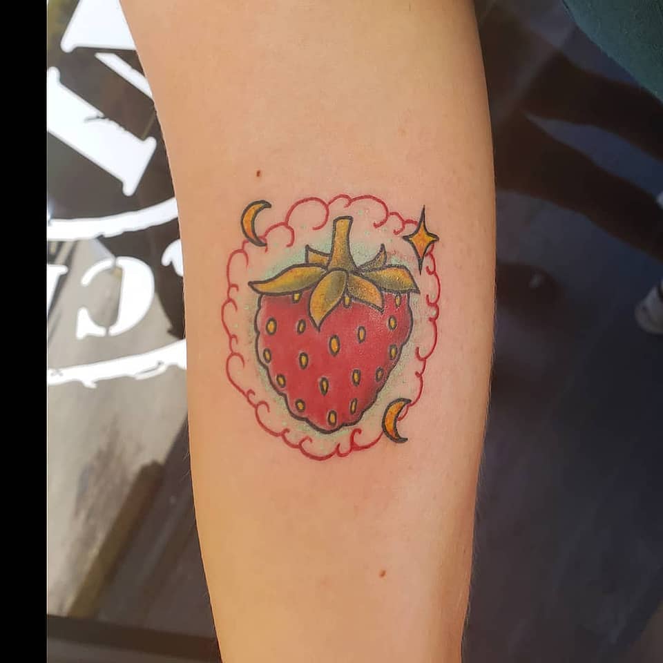 Celestial Strawberry Charm