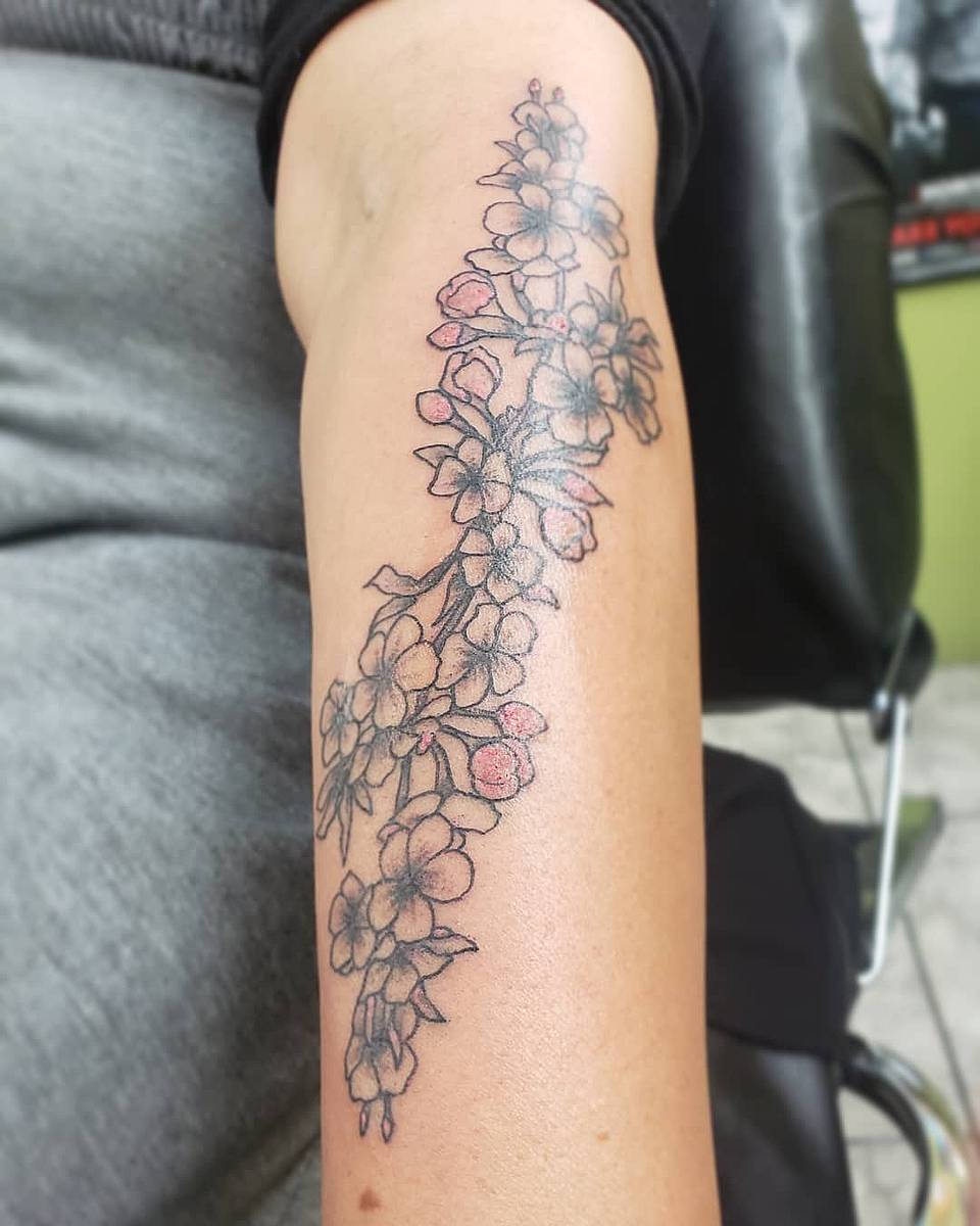 Cherry Blossom Cascade