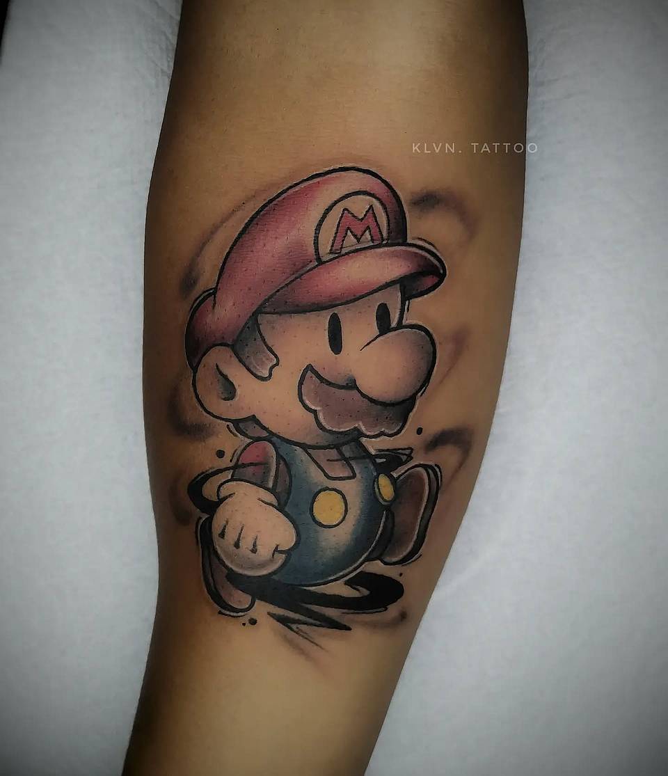 Chibi Mario Running