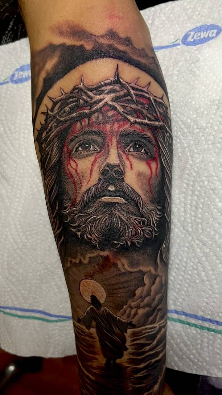 Christ with Crown of Thorns